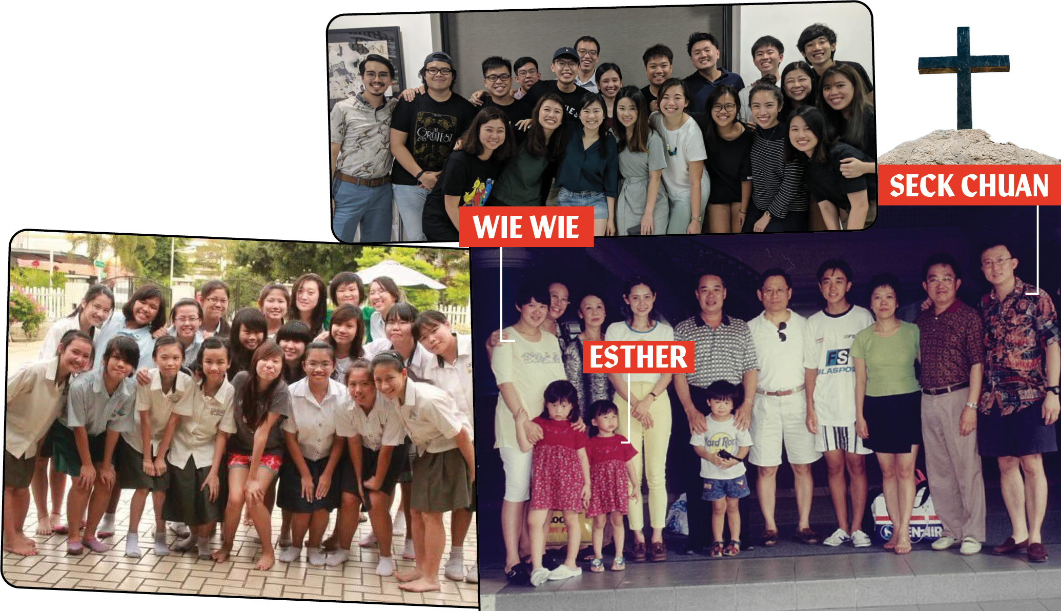 Wie Wie, Seck Chuan, and Esther — three generations of faithful service